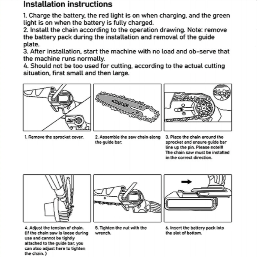 TimberBolt™ Lithium Chainsaw